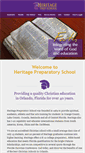 Mobile Screenshot of heritageprep.com